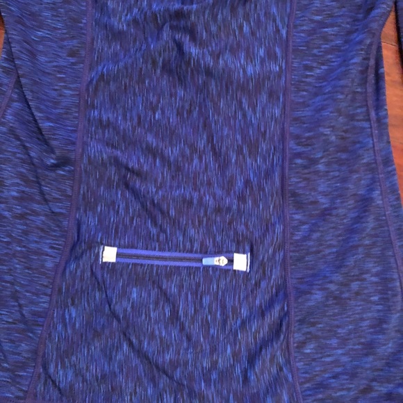 ❗️SOLD❗️Athleta Pop Space Dye half zip pullover - Picture 5 of 6